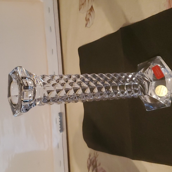 CRYSTAL CANDLE HOLDER - Picture 1 of 9